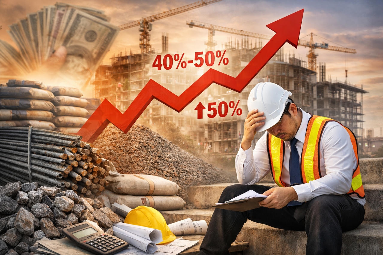 Biến động giá vật liệu xây dựng: Nhà thầu đề xuất bổ sung phụ lục giá trong điều khoản hợp đồng