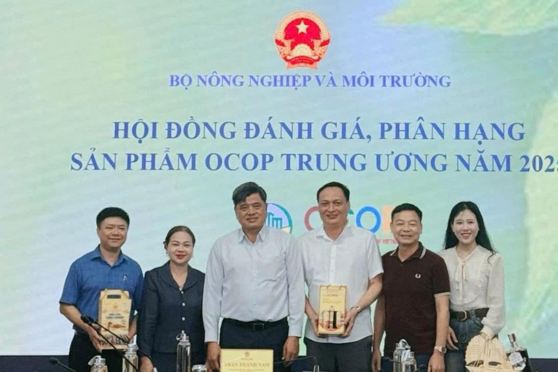 Hà Tĩnh lần đầu có sản phẩm OCOP 5 sao