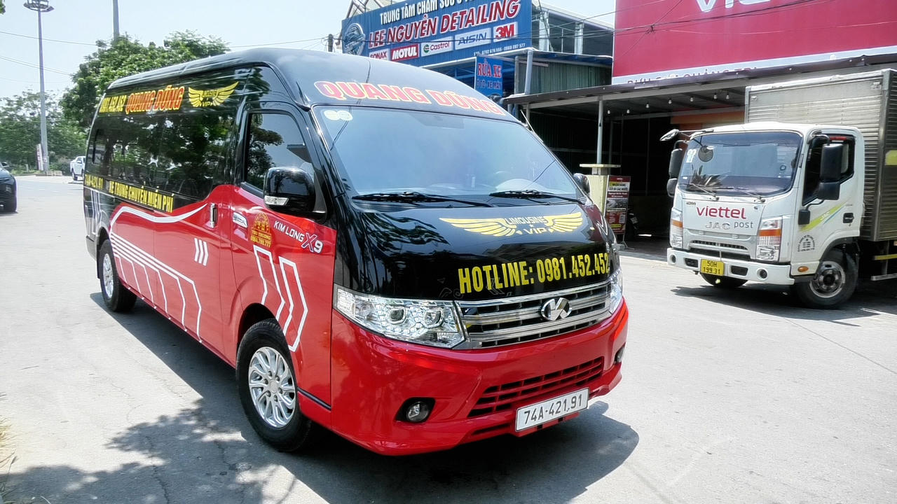 Nhà xe Quang Dũng khẳng định vị thế dẫn đầu dịch vụ vận tải hành khách cao cấp
