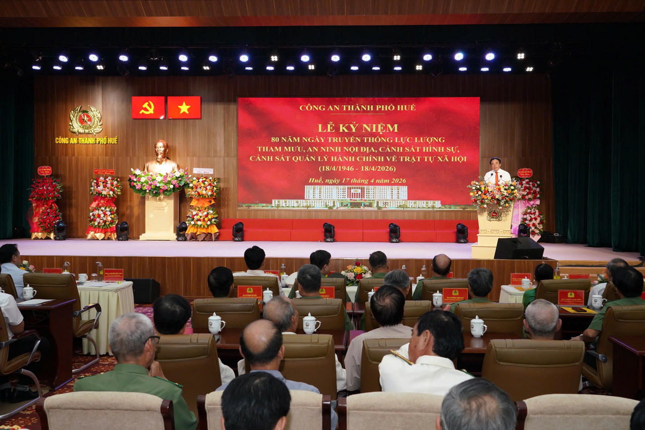 Quang cảnh lễ kỷ niệm.