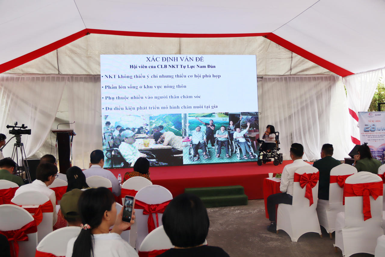 Hoàng Gia Phát Group hướng tới xây dựng 'hạ tầng sinh kế' cho người khuyết tật