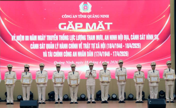 Quảng Ninh: Kỷ niệm 80 năm Ngày truyền thống 5 lực lượng Công an nhân dân