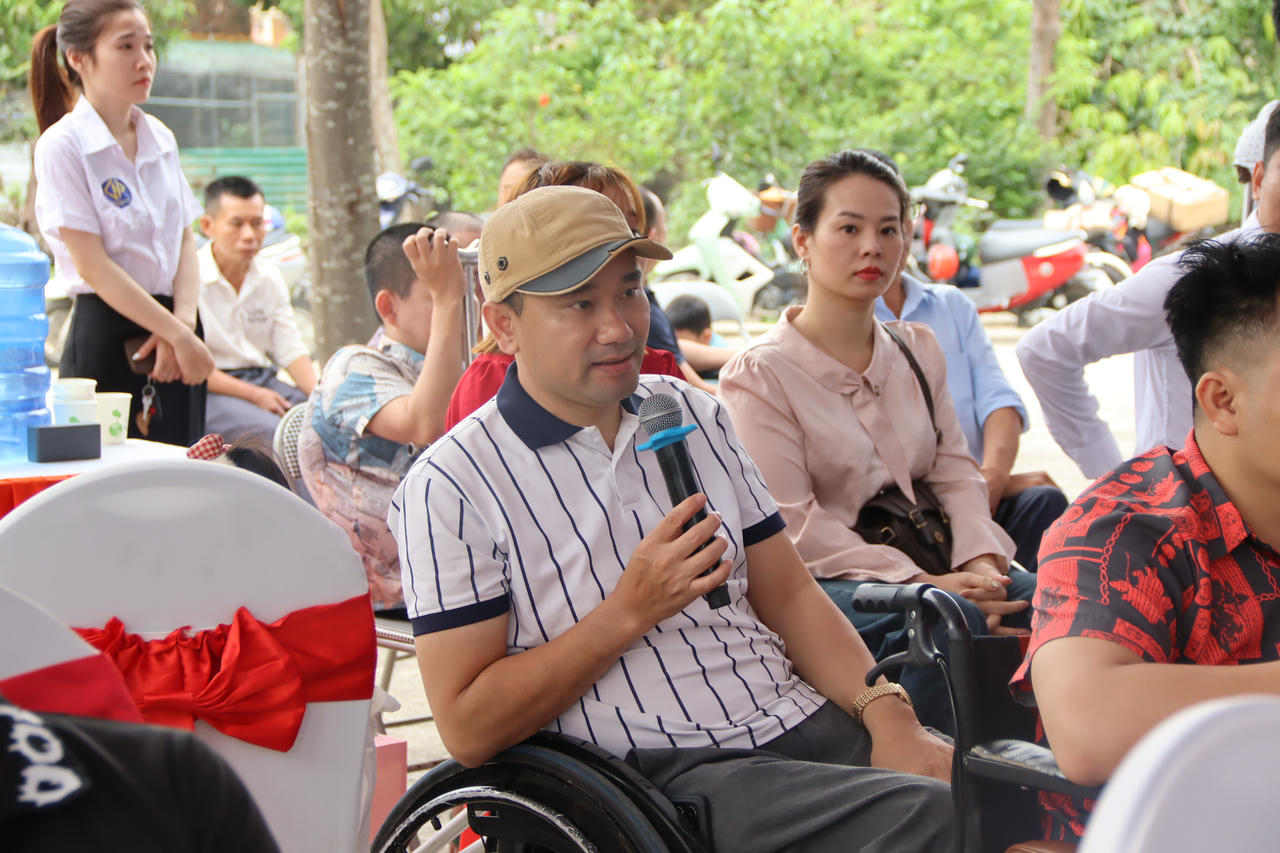 Hoàng Gia Phát Group hướng tới xây dựng 'hạ tầng sinh kế' cho người khuyết tật