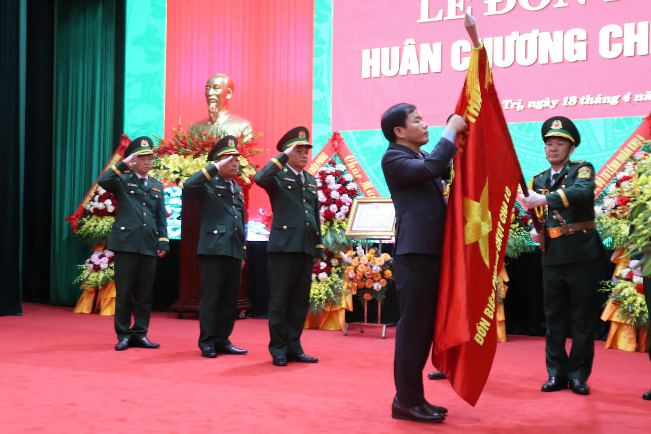 Trao Huân chương Chiến công cho nhiều tập thể, cá nhân Bộ đội Biên phòng Quảng Trị