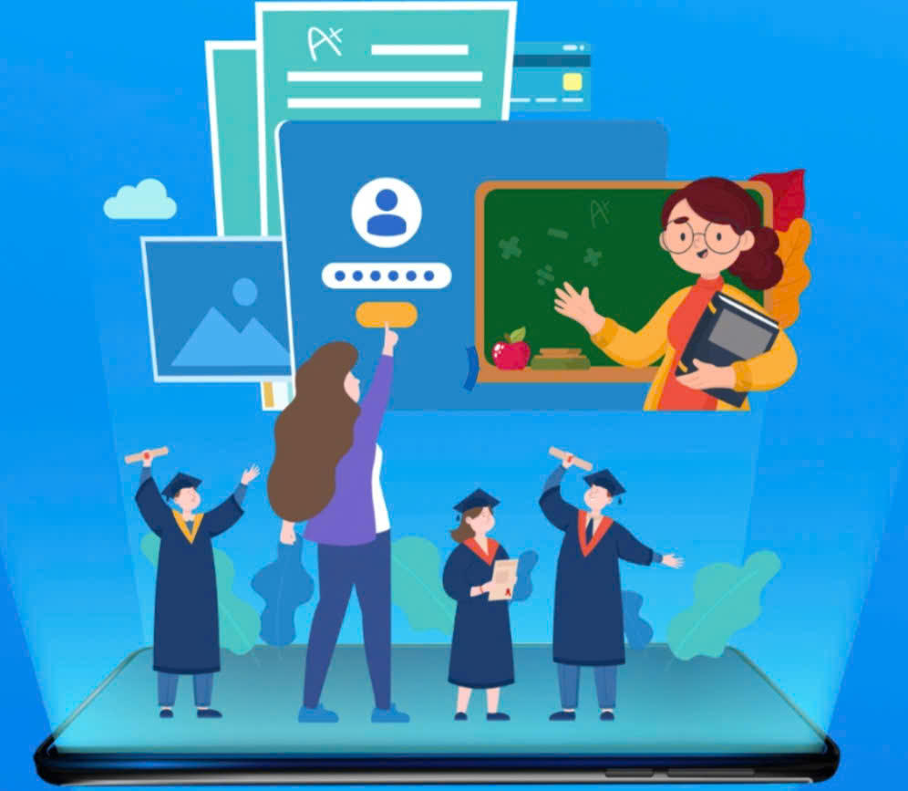 Nghệ An miễn và trả lại phí học bạ điện tử cho phụ huynh, học sinh