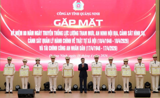 Quảng Ninh: Kỷ niệm 80 năm Ngày truyền thống 5 lực lượng Công an nhân dân