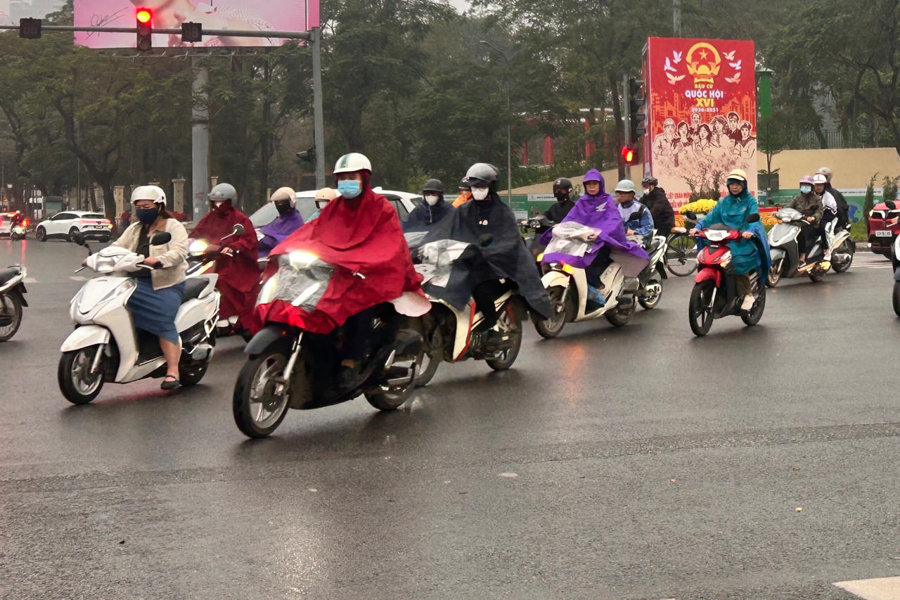 Thời tiết ngày 20/4: Bắc Bộ mưa dông