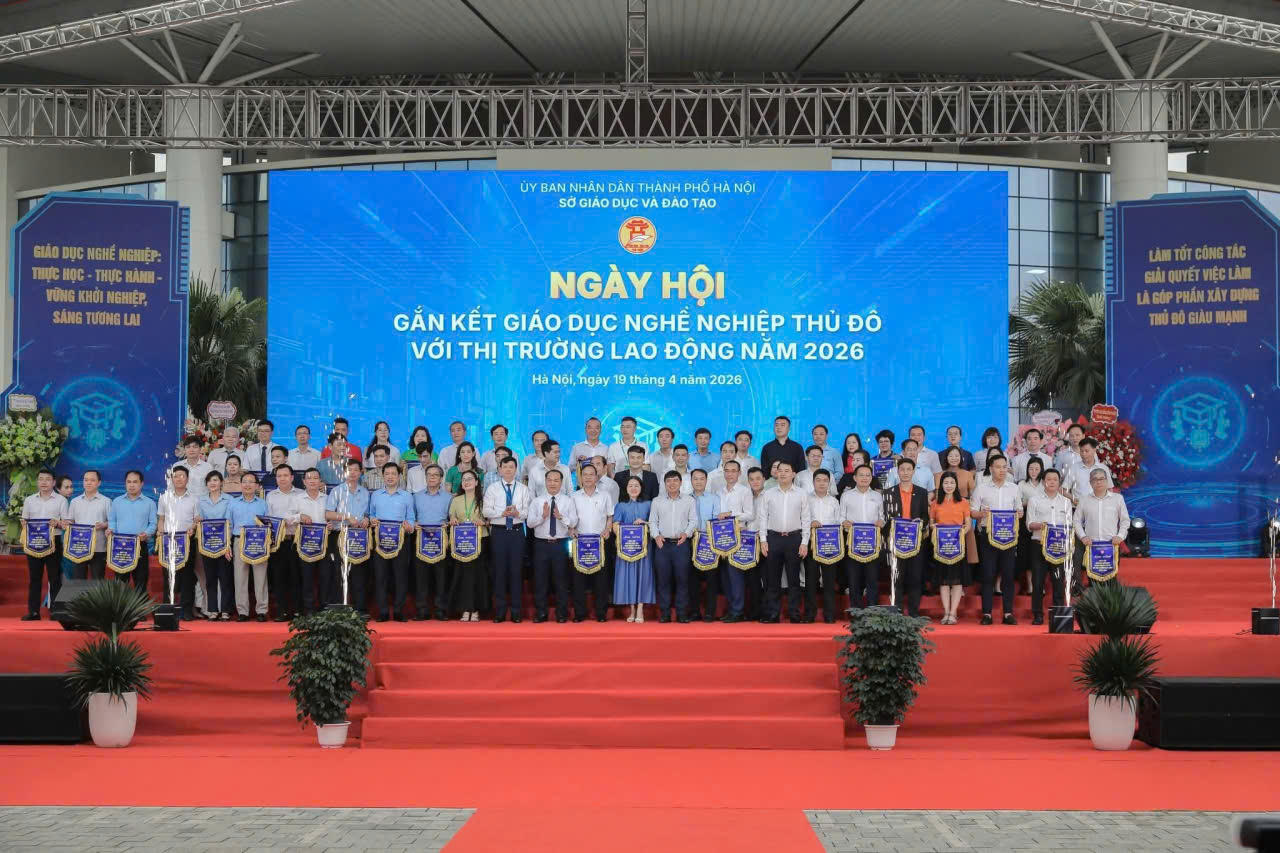 Sở GD&ĐT thành phố Hà Nội tổ chức ngày hội gắn kết giáo dục nghề nghiệp Thủ đô với thị trường lao động năm 2026