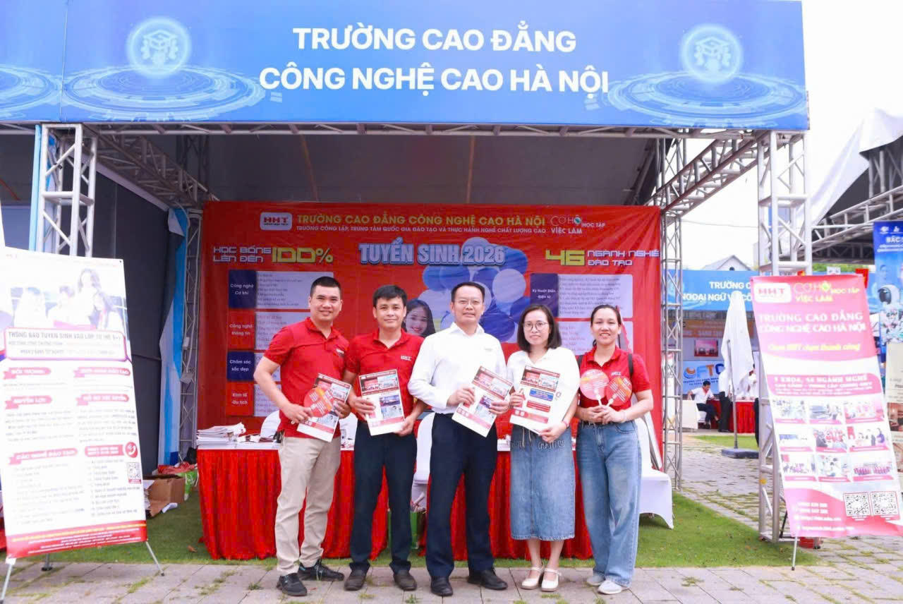 Trường Cao đẳng Công nghệ cao Hà Nội: Lực kéo đột phá từ "Ngày hội gắn kết giáo dục nghề nghiệp 2026"