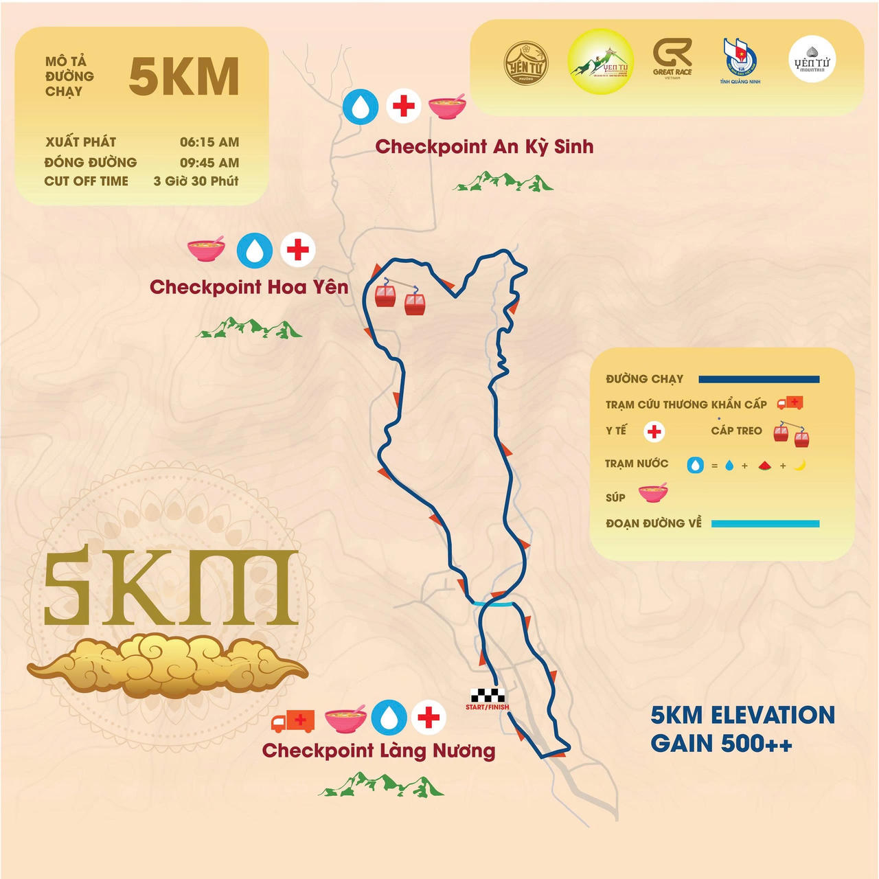  Hơn 1.000 runner Chinh phục đỉnh Phù Vân 