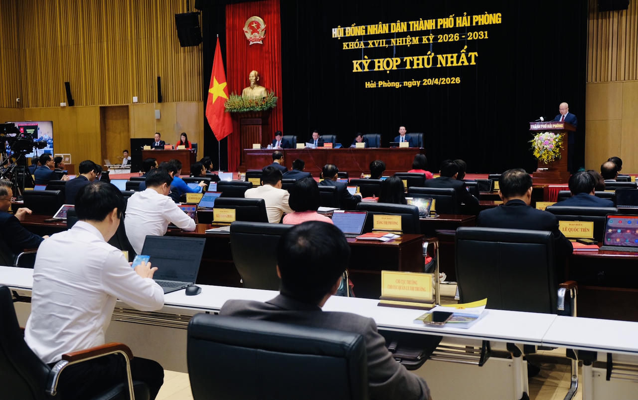 Khai mạc Kỳ họp thứ Nhất, HĐND TP Hải Phòng khoá XVII: Đoàn kết, quyết liệt hành động
