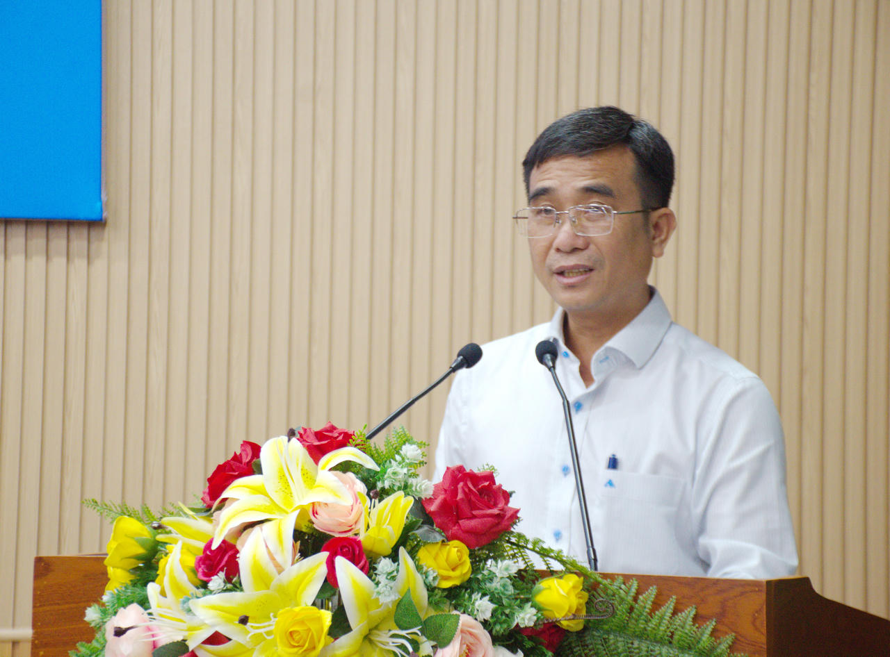 Ông Phạm Văn Mười - Phó Giám đốc Sở Nông nghiệp và Môi trường Cà Mau, thông tin về Cuộc thi “Gạo ngon vùng Đồng bằng sông Cửu Long” lần thứ I năm 2026.