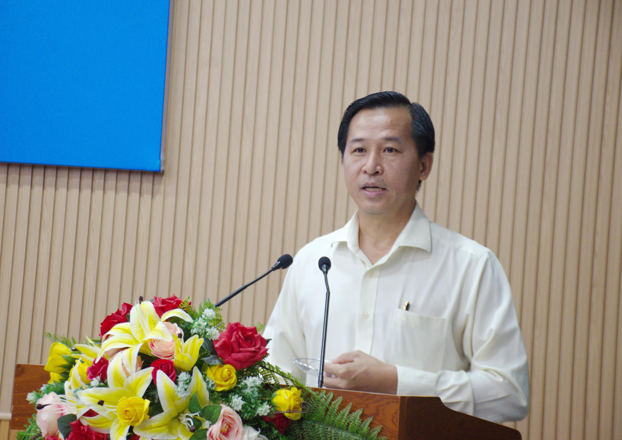 Ông Quách Văn Ấn – Phó Giám đốc Sở Khoa học và Công nghệ Cà Mau, thông tin tổng quan về Tuần lễ Khoa học, Công nghệ – Văn hóa, Du lịch năm 2026.