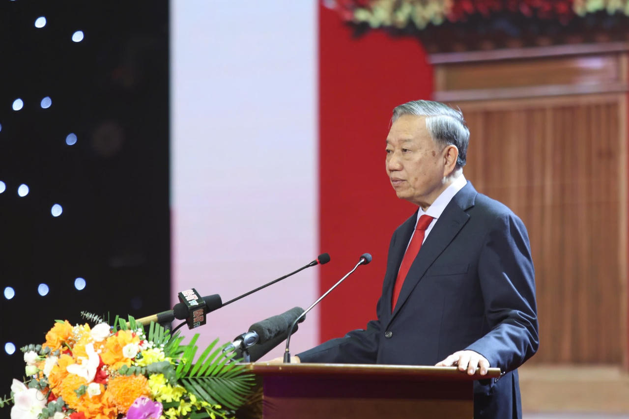 Tổng Bí thư, Chủ tịch nước Tô Lâm dự lễ kỷ niệm 120 năm ngày sinh Tổng Bí thư Hà Huy Tập