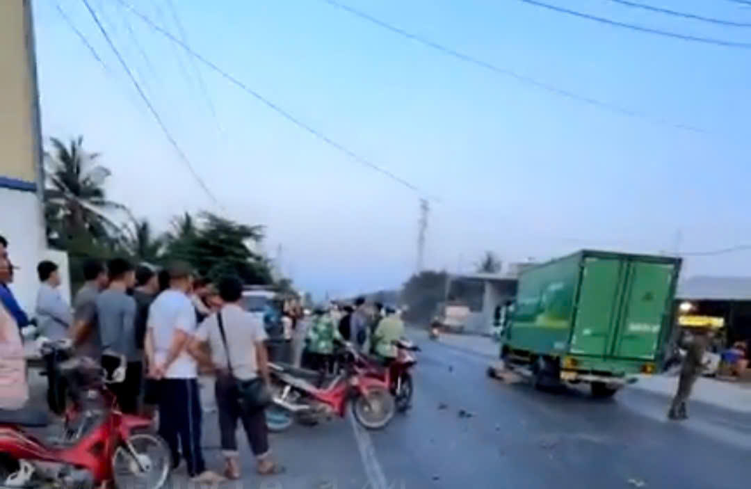 Hiện trường vụ tai nạn giao thông