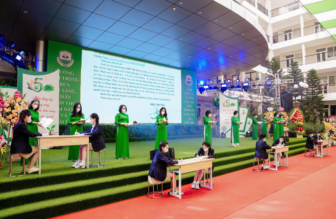 Hành trình 5 năm kiến tạo – dấu ấn tự hào của Trường THPT Mỹ Đình