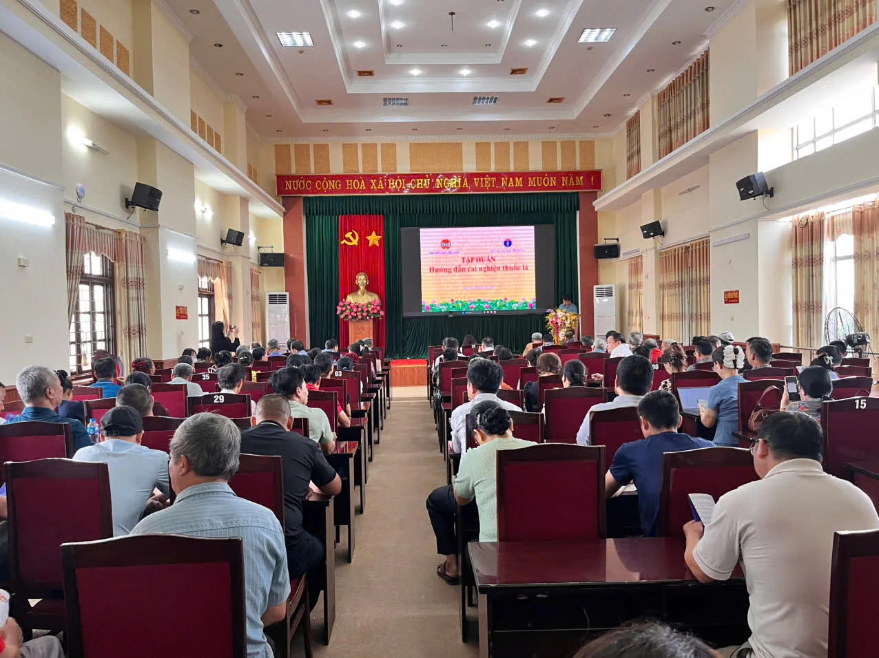 Đông đảo học viên tham gia tập huấn chuyên sâu trên địa bàn tỉnh Lạng Sơn. (Ảnh: H.T)