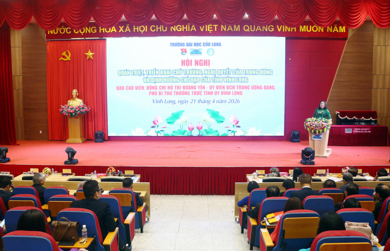 Quang cảnh Hội nghị