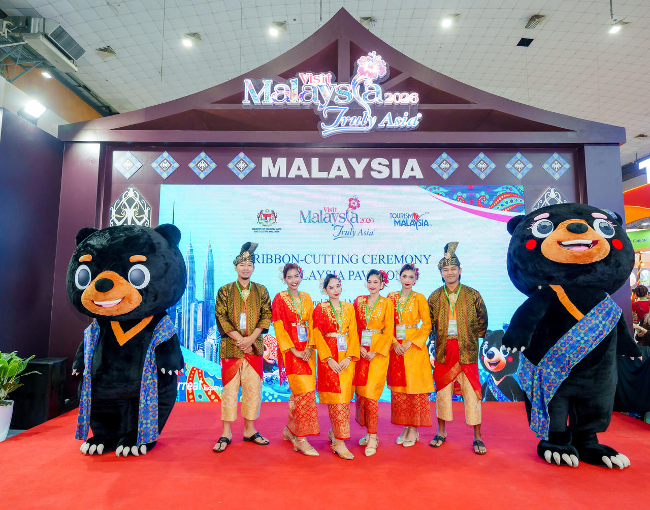 Gian hàng của&nbsp;Cục Xúc tiến Du lịch Malaysia (Tourism Malaysia) tại&nbsp; Hội chợ Du lịch Quốc tế Việt Nam (VITM) 2026.