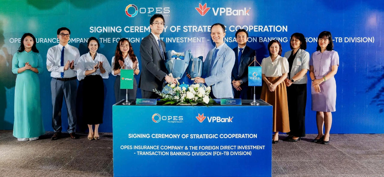 VPBank và OPES ký hợp tác phát triển giải pháp tài chính - bảo hiểm toàn diện cho khách hàng FDI.
