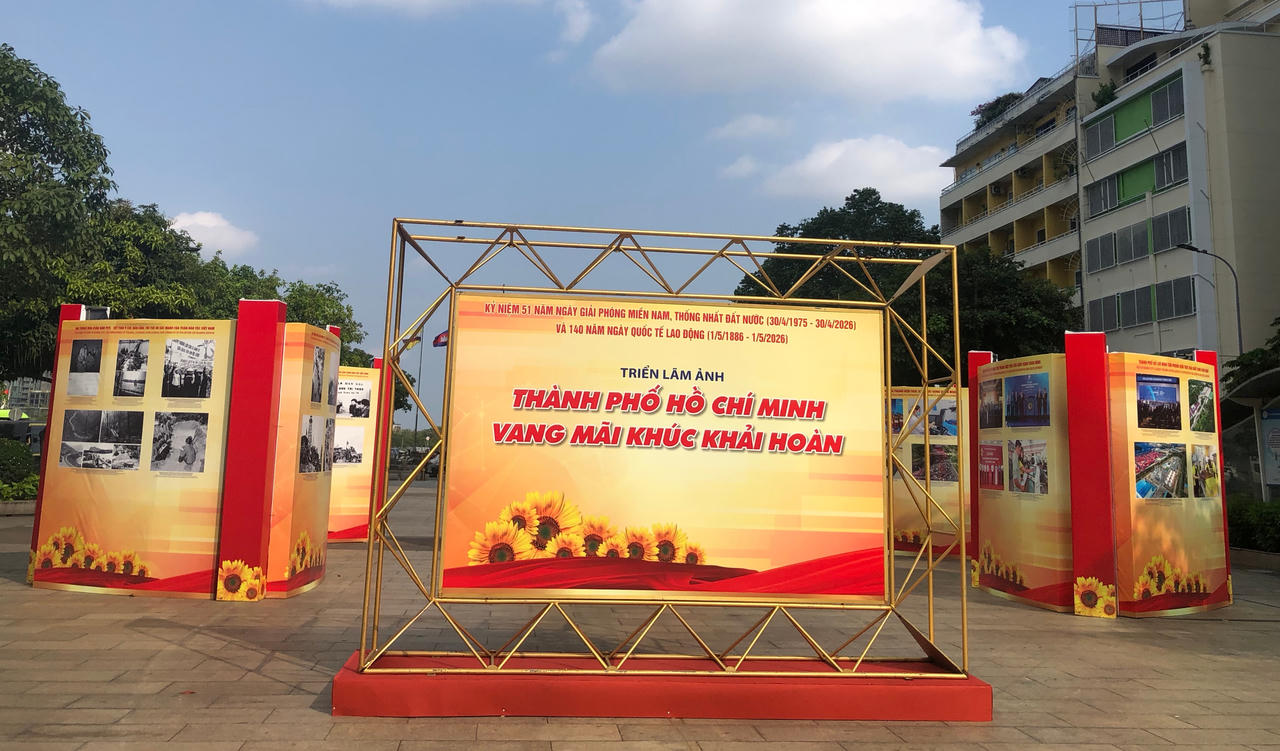 Sắp diễn ra Triển lãm ảnh “Việt Nam - Một dải non sông” và “TP Hồ Chí Minh vang mãi khúc khải hoàn”