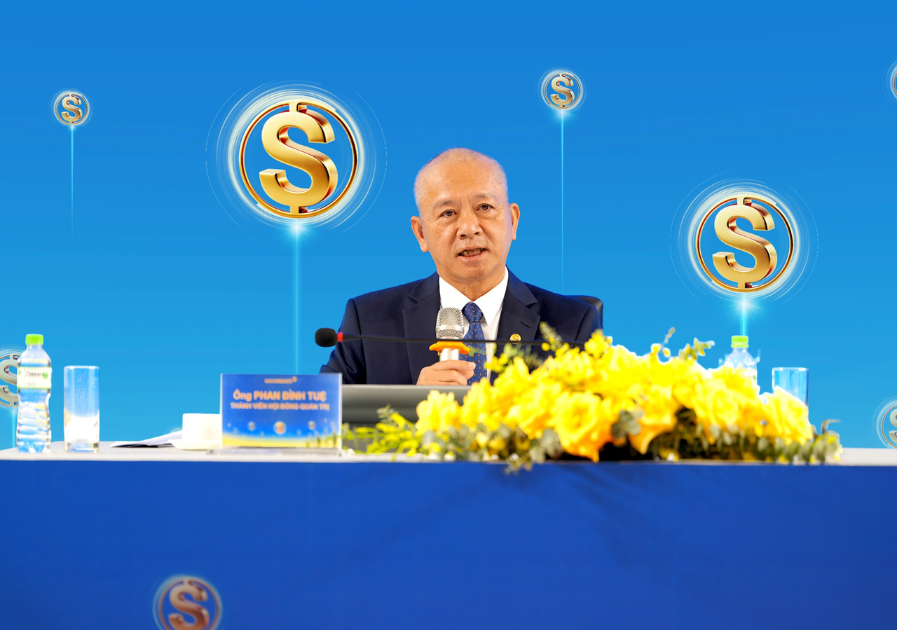 ĐHĐCĐ Sacombank (STB) 2026: Ông Nguyễn Đức Thụy chính thức vào HĐQT, lên kế hoạch lợi nhuận 8.100 tỷ đồng