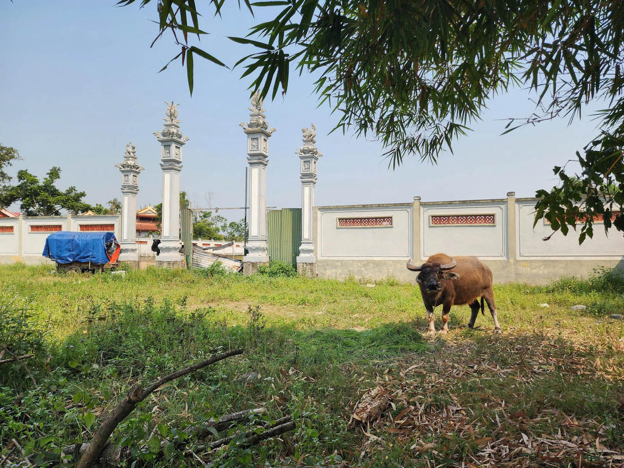 Thiếu vốn, xót xa nhìn dự án đền Xứ Tổ sư ca trù dở dang