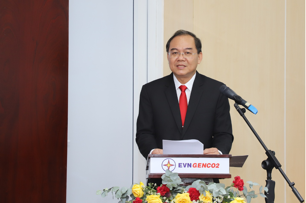 Phó Tổng Giám đốc Huỳnh Thanh Phong phát biểu nhận nhiệm vụ. Ảnh: Kiều Anh