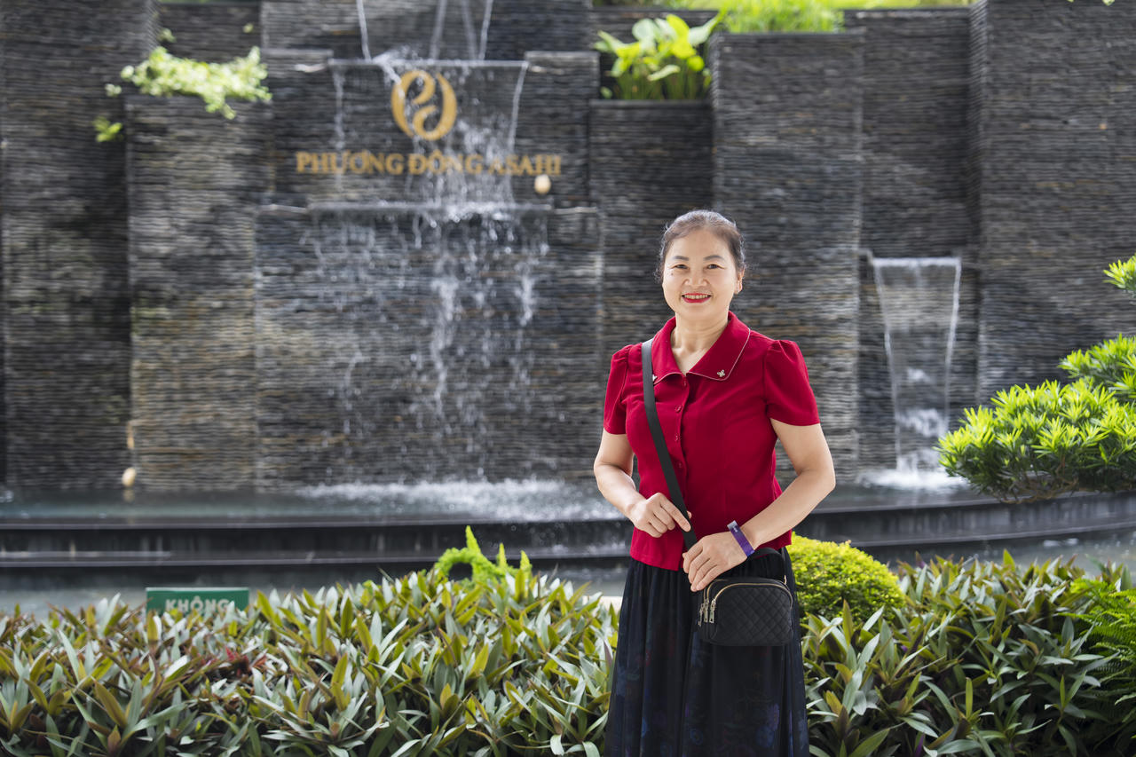 Khách hàng Trương Thị Hồng check in tại Phương Đông Asahi