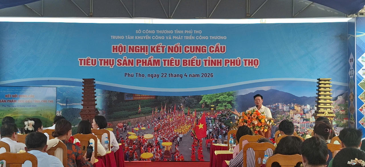 Phú Thọ tổ chức Hội chợ Hùng Vương 2026 quy mô 400 gian hàng