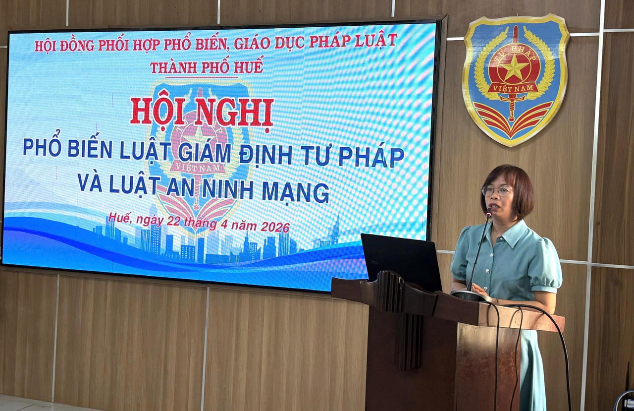 Phổ biến về Luật An ninh mạng và Luật Giám định tư pháp