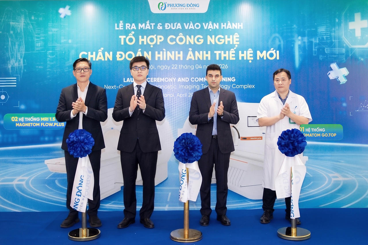 Dẫn đầu xu hướng: Bệnh viện Phương Đông ra mắt tổ hợp MRI - CT thế hệ mới, tiên phong tại Đông Nam Á