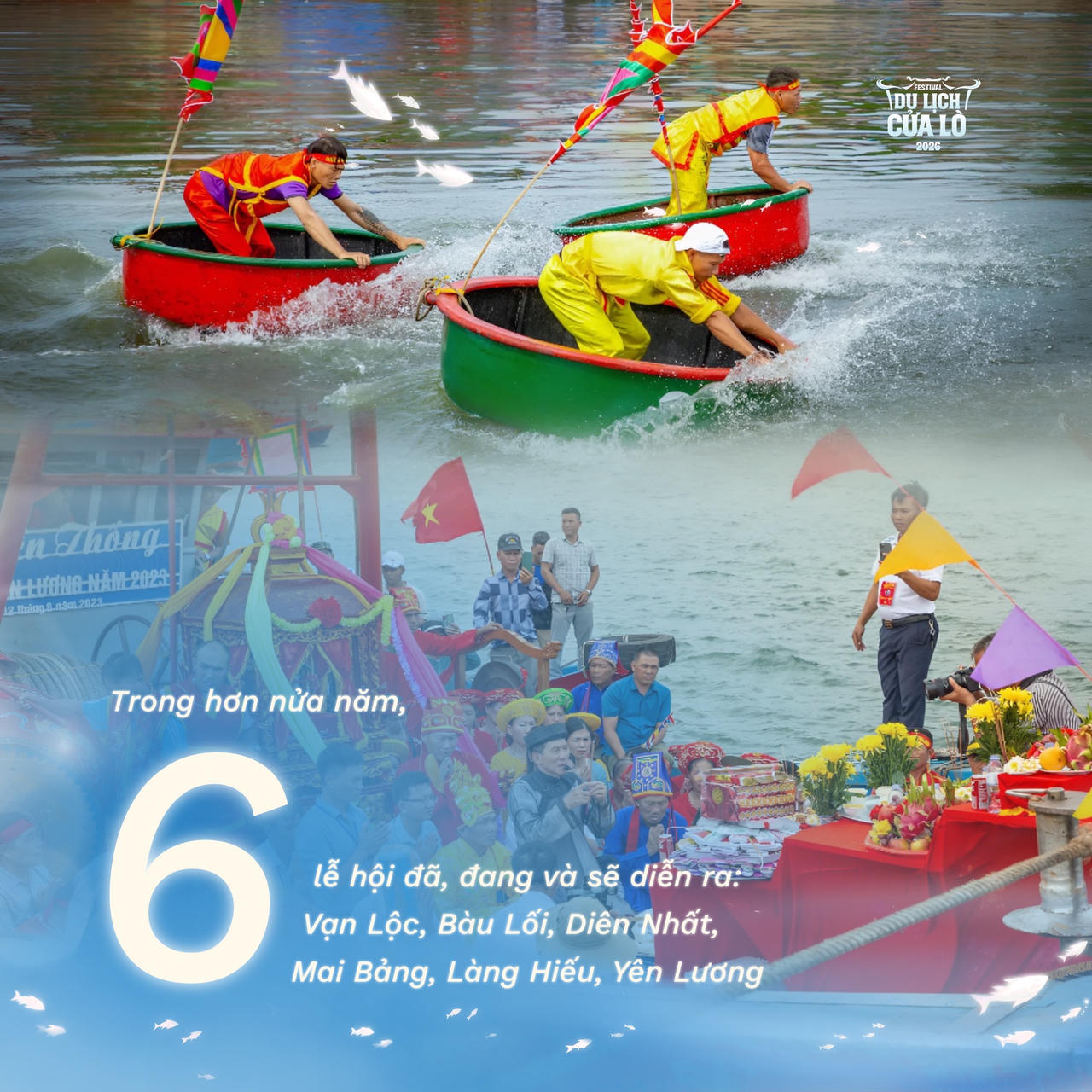  Cửa Lò là vùng đất giàu di sản văn hóa với nhiều làng nghề, lễ hội truyền thống...