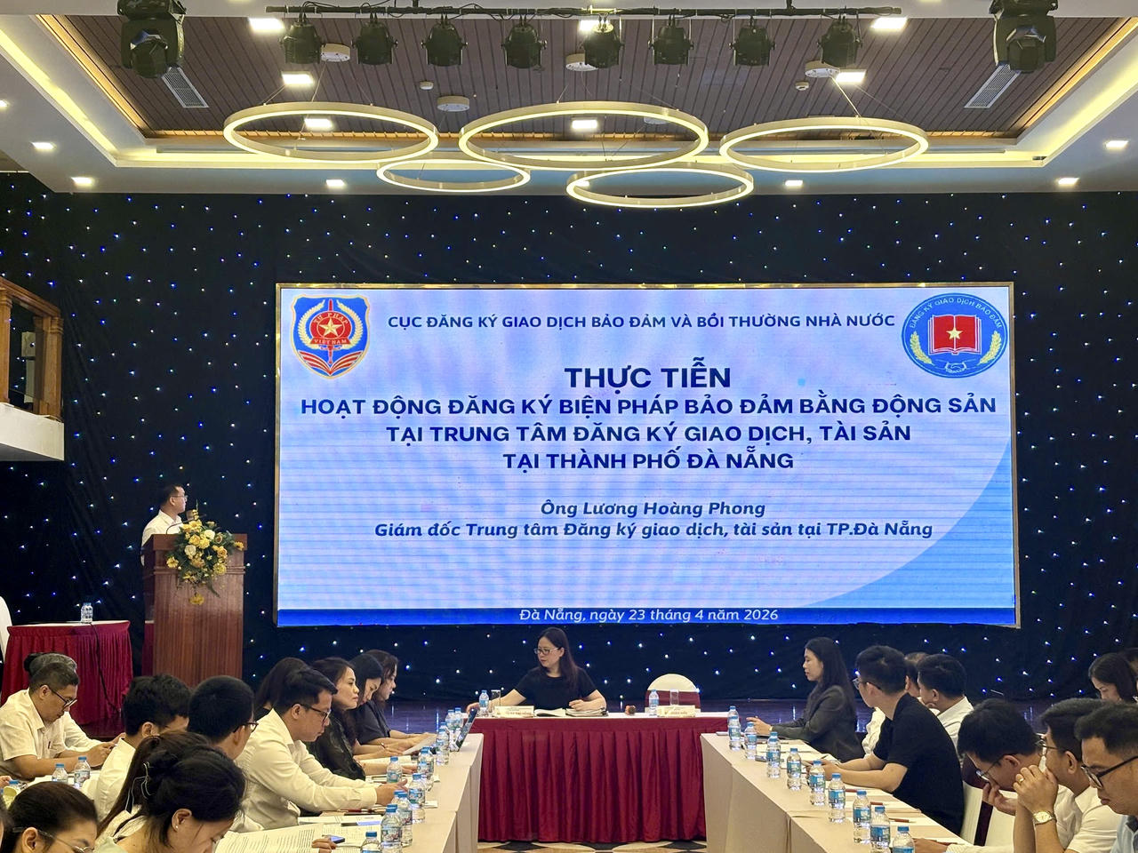 Tọa đàm Tổng kết thực tiễn thi hành Nghị định số 99 của Chính phủ về đăng ký biện pháp bảo đảm tại Đà Nẵng