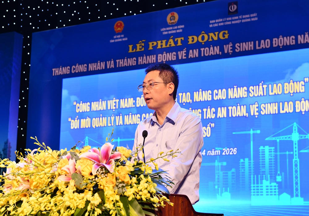 Phó Tổng giám đốc BSR Mai Tuấn Đạt phát biểu tại sự kiện.