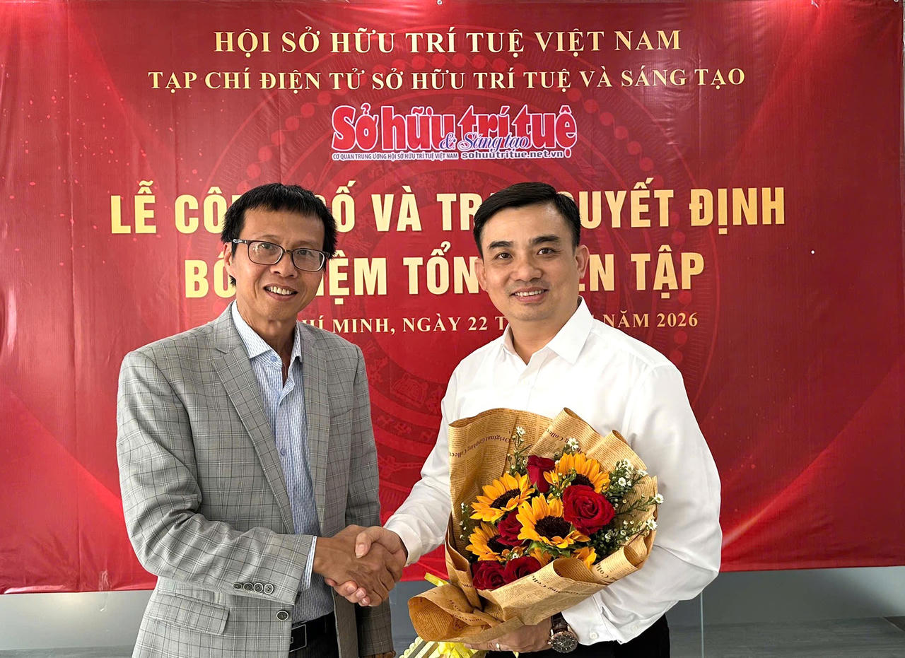 Bổ nhiệm tân Tổng Biên tập Tạp chí điện tử Sở hữu Trí tuệ và Sáng tạo