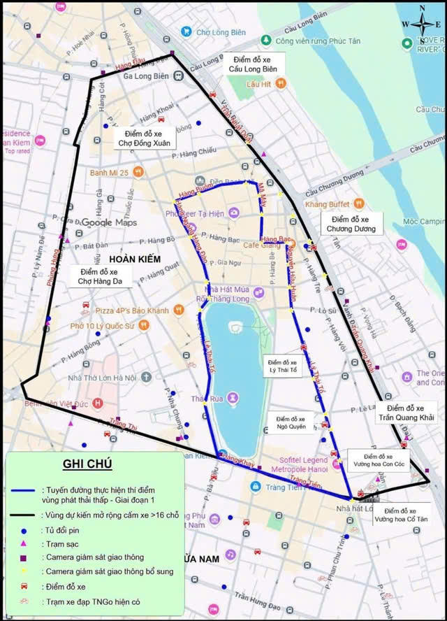 Hà Nội thí điểm vùng phát thải thấp: Cấm xe máy xăng theo giờ tại trung tâm từ 1/7/2026