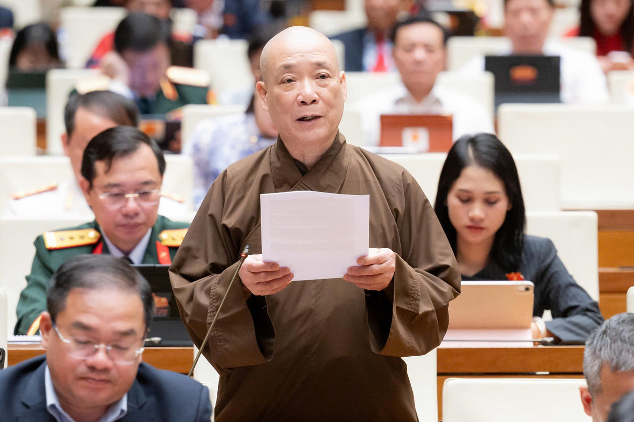 Đại biểu Thích Bảo Nghiêm.