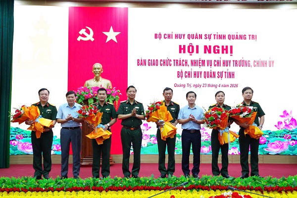 Đại tá Phan Thắng giữ chức Chỉ huy trưởng Bộ CHQS tỉnh Quảng Trị