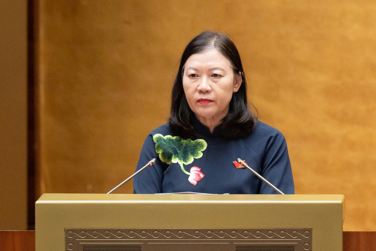 Chủ nhiệm Ủy ban Dân nguyện và Giám sát Lê Thị Nga.