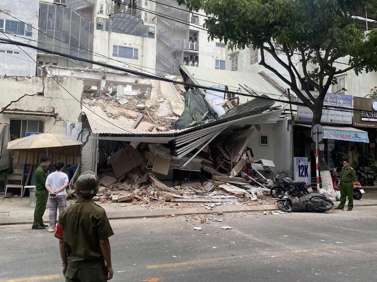 Công an Đà Nẵng vào cuộc điều tra công trình khi tháo dỡ gây sập nhà dân 