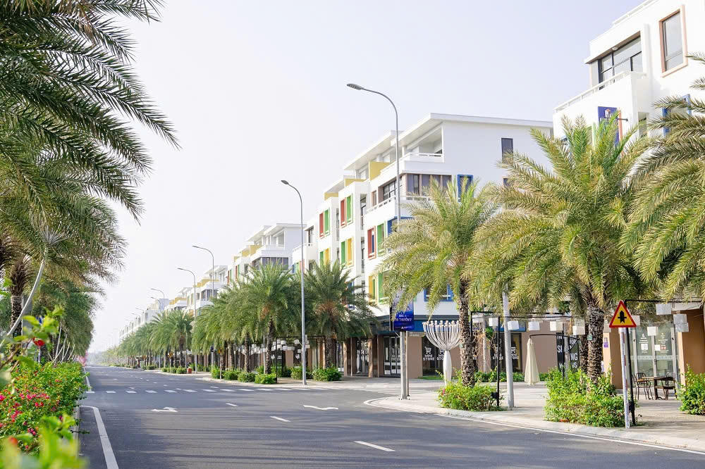 Một góc phố trong lòng đại đô thị Meyhomes Capital Phú Quốc