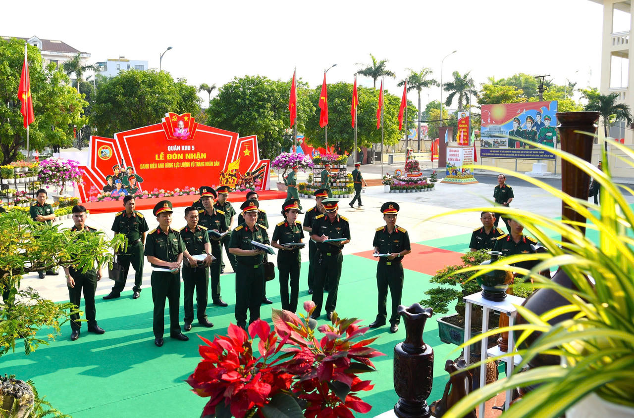 Quân khu 5 giữ vững thế trận, bảo vệ vững chắc địa bàn