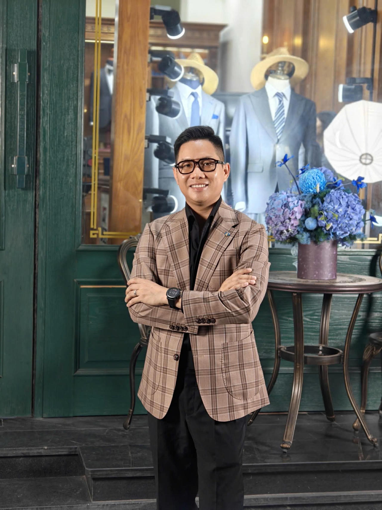 Ông Nguyễn Lương Tú - Phó Tổng Thư ký Hội DN trẻ Hà Nội, Chủ tịch HĐQT Công ty CP Soul Wine. (Ảnh: NVCC)