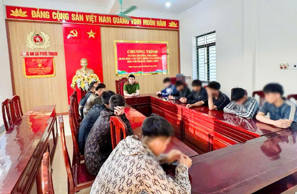 Hiện lực lượng chức năng đã lập danh sách theo dõi, đồng thời phối hợp với nhà trường, gia đình tăng cường quản lý, giáo dục nhằm phòng ngừa tái diễn.