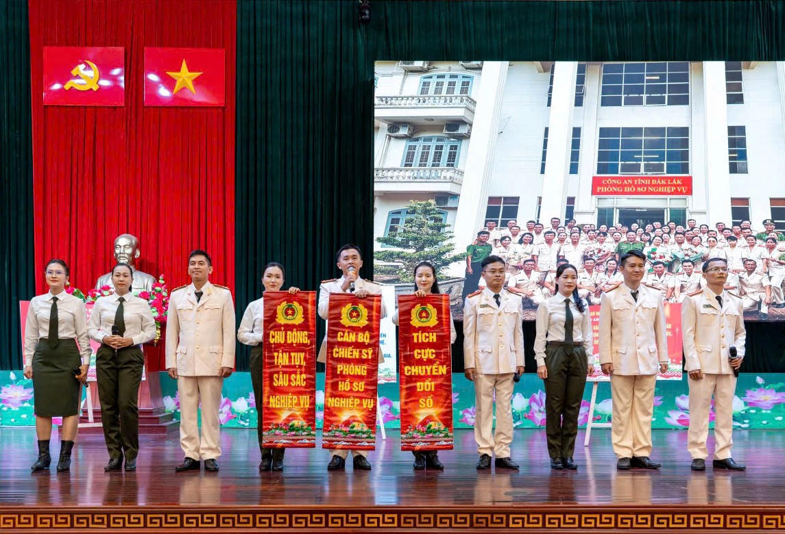 Nhiều phần thi được đầu tư bài bản, kết hợp linh hoạt giữa lý luận và thực tiễn. Ảnh CAĐL