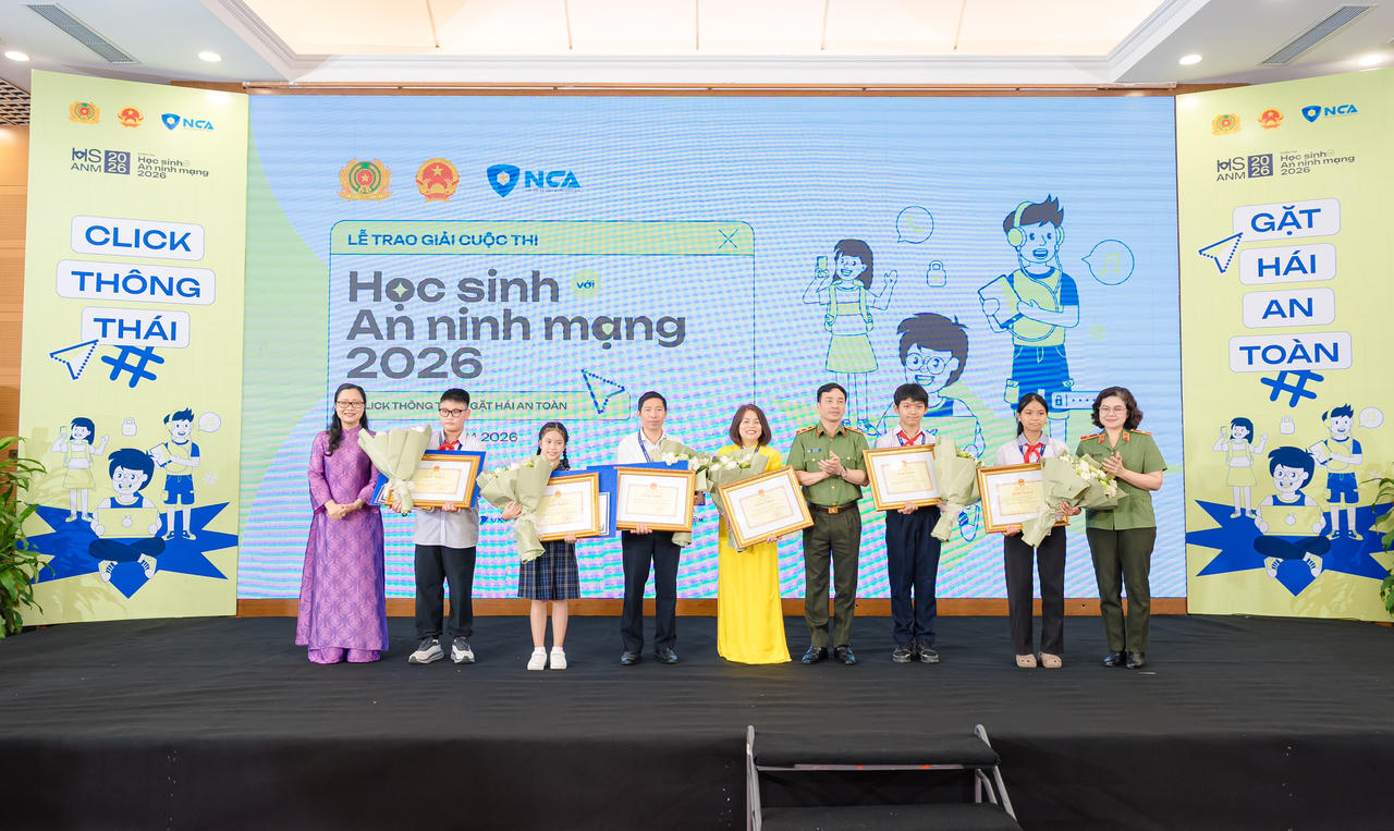 Hơn 1,1 triệu học sinh hưởng ứng Cuộc thi 'Học sinh với An ninh mạng 2026'