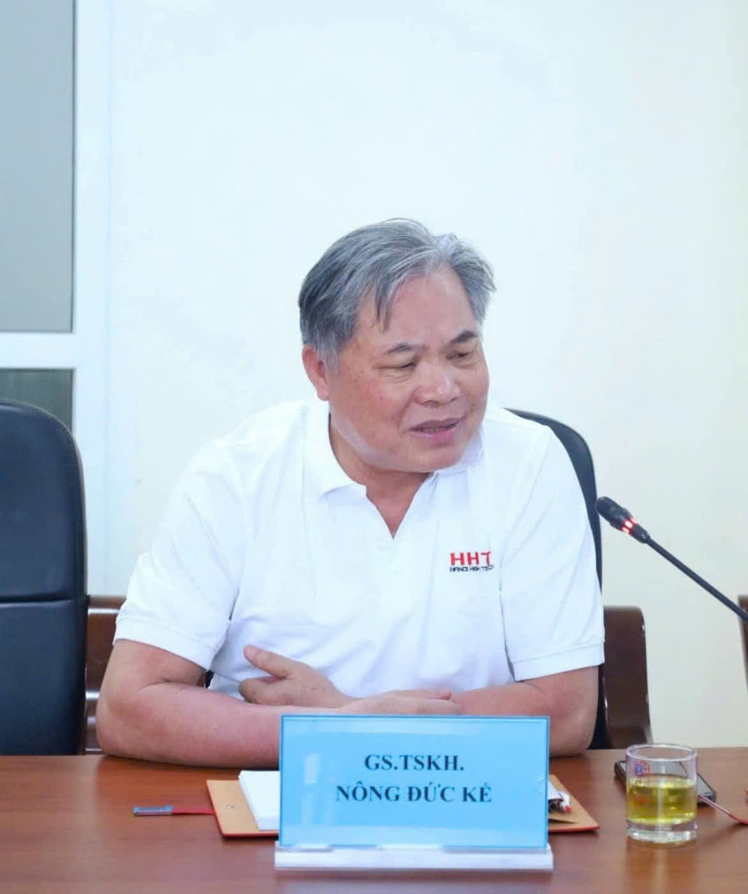 GS.TSKH Nông Đức Kế tại sự kiện