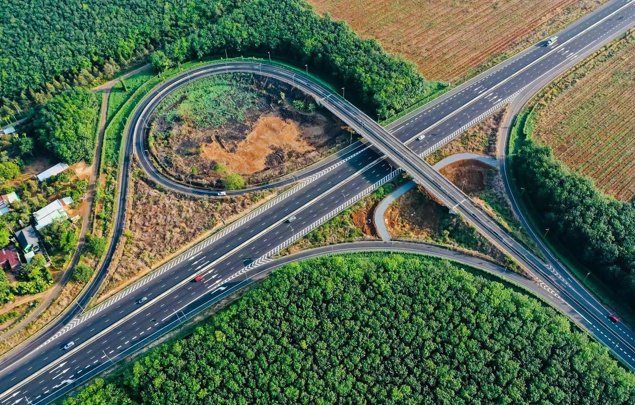 Hệ thống đường cao tốc tại Đồng Nai.