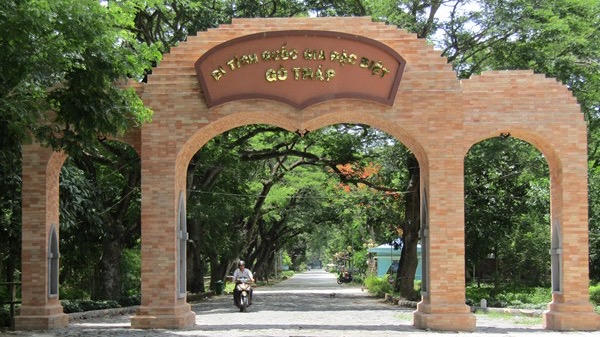 Lễ được diễn ra tại Khu di tích Quốc Gia đặc biệt Gò Tháp. (Ảnh: dulich.dongthap.gov.vn)